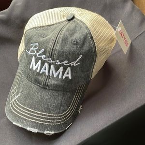 Blessed Mama trucker hat